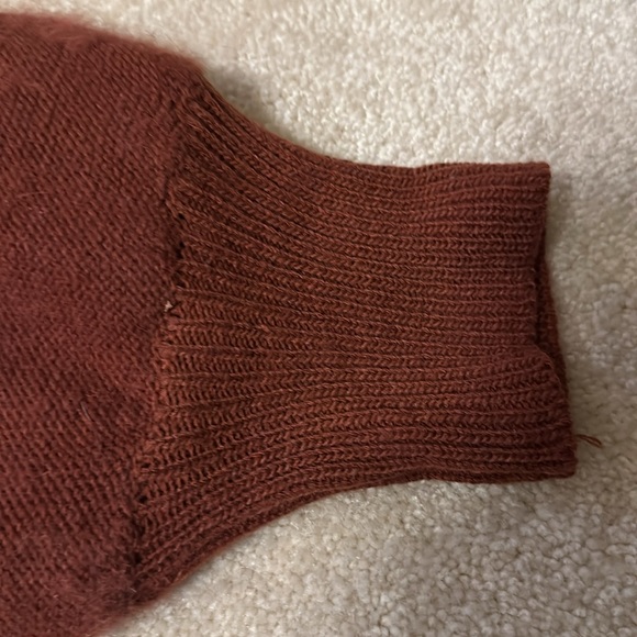 Vintage Connie A Lee very soft 80% Angora cardigan with pockets M/L - Picture 9 of 11